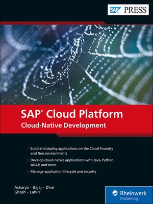 cover image of SAP Cloud Platform: Cloud-Native Development